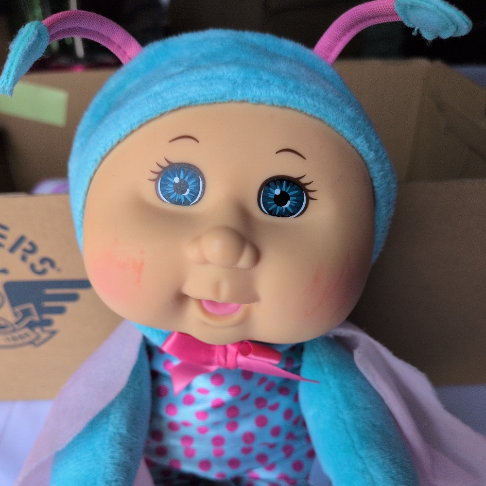 Cabbage Patch Kids Cuties Garden Party Collection #52 "Flutter Butterfly" - Picture 3 of 9